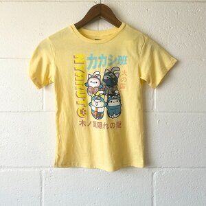 Naruto Nyaruto Team Nana Anime Tv Show Graphic Short Sleeve T-Shirt Youth Small